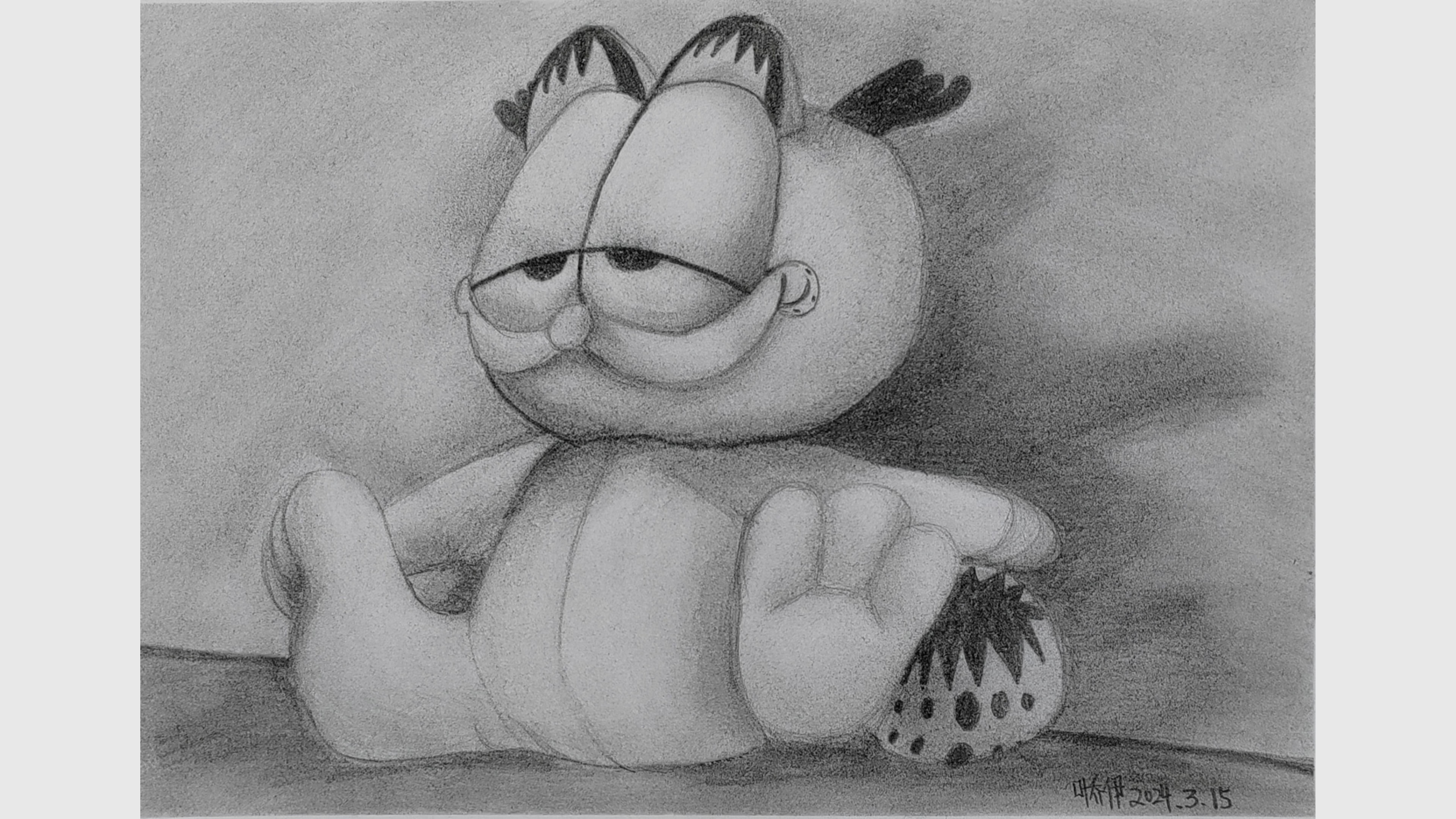 《毛绒玩偶写生》叶乔伊