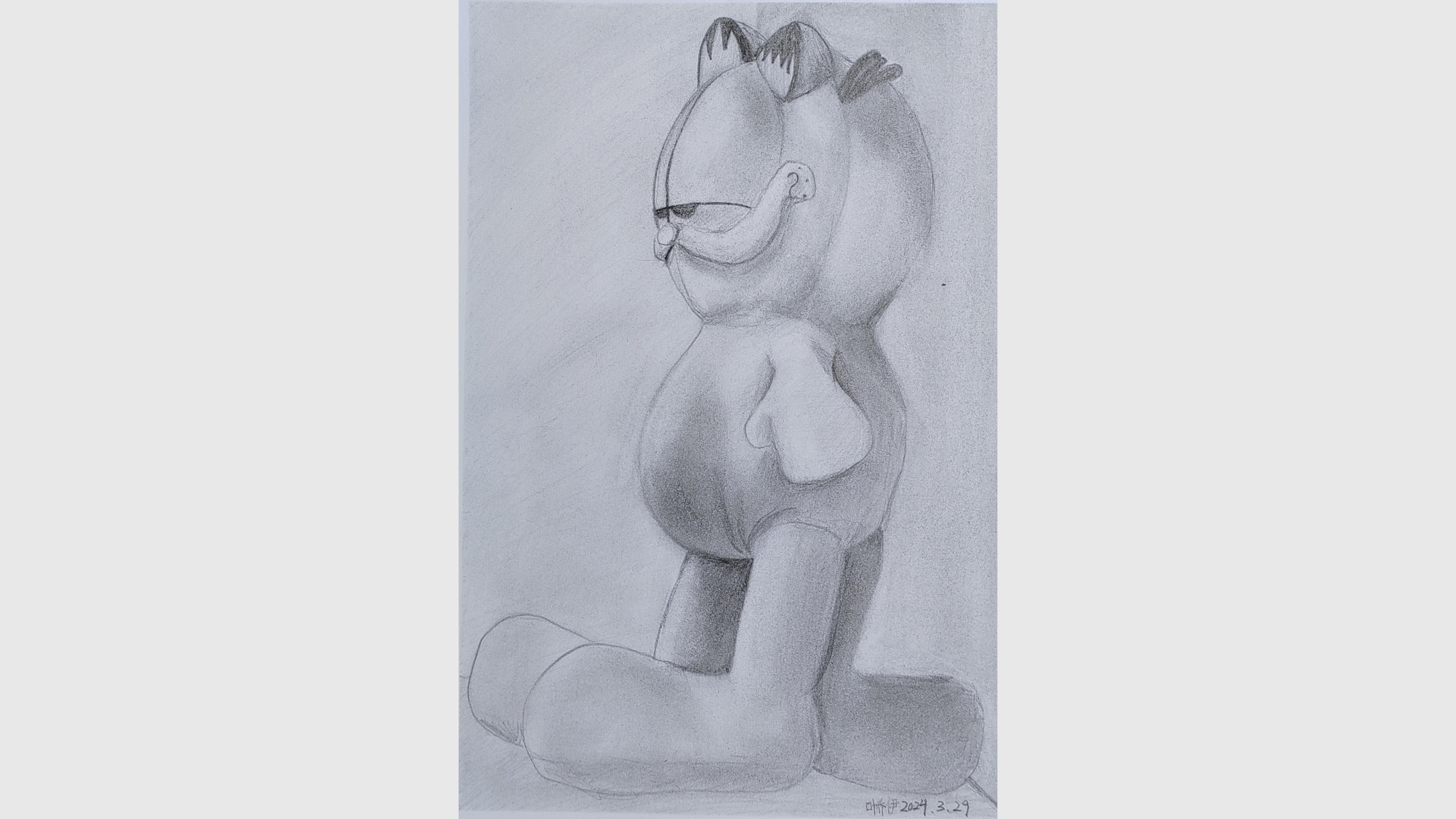 《毛绒玩偶写生》叶乔伊