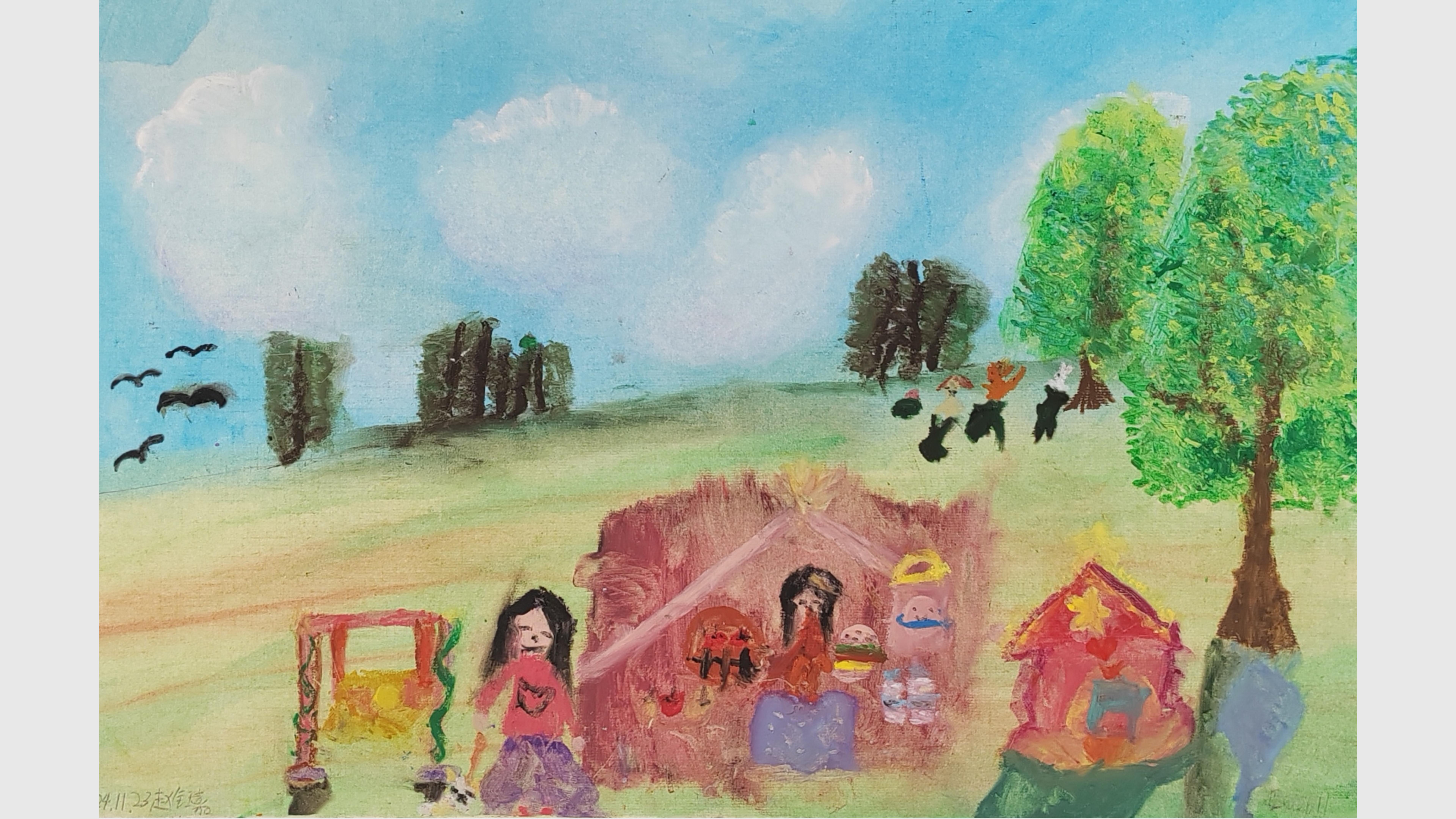 《油画棒创作》赵钰嘉