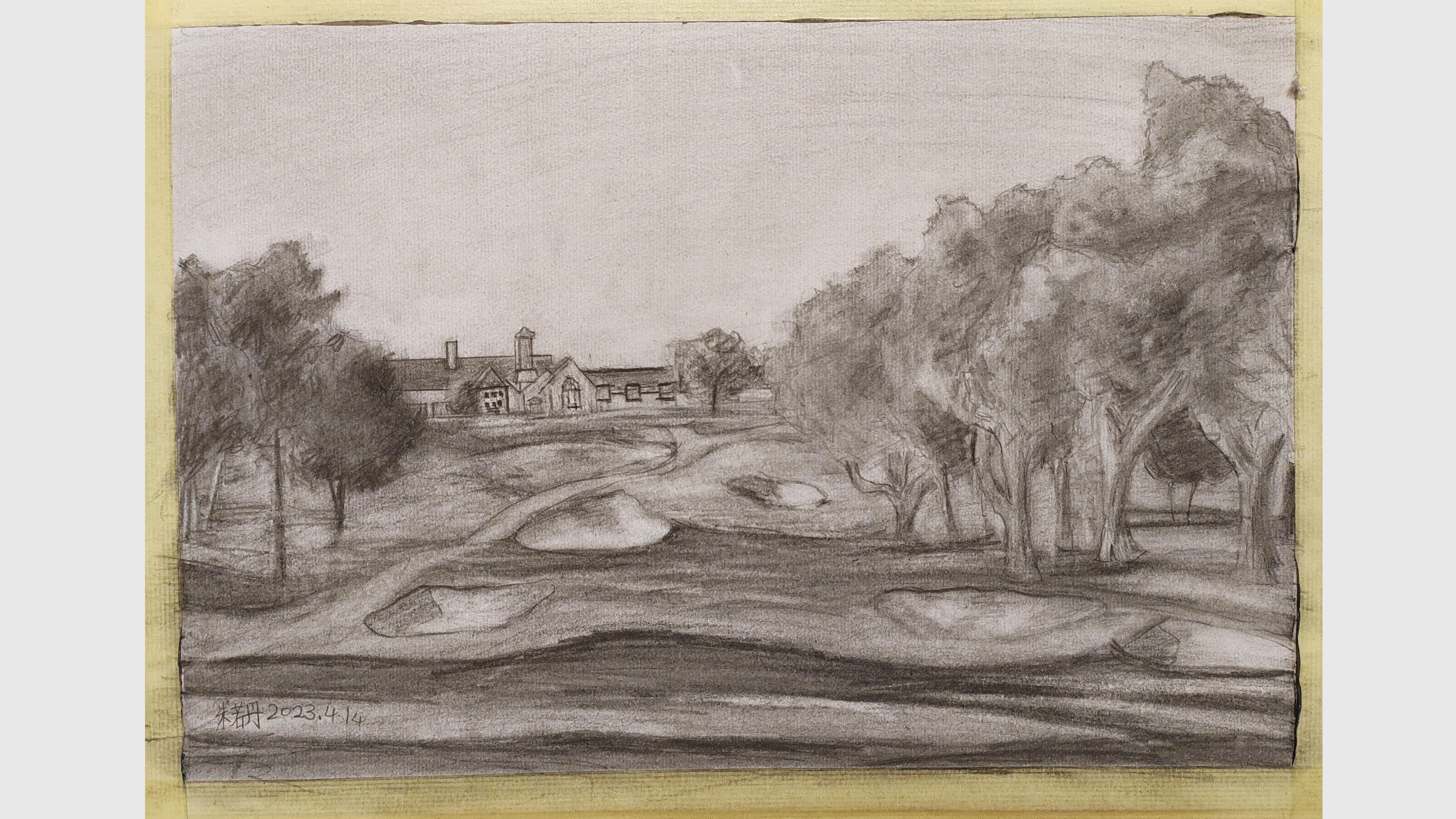 《风景素描》朱若丹