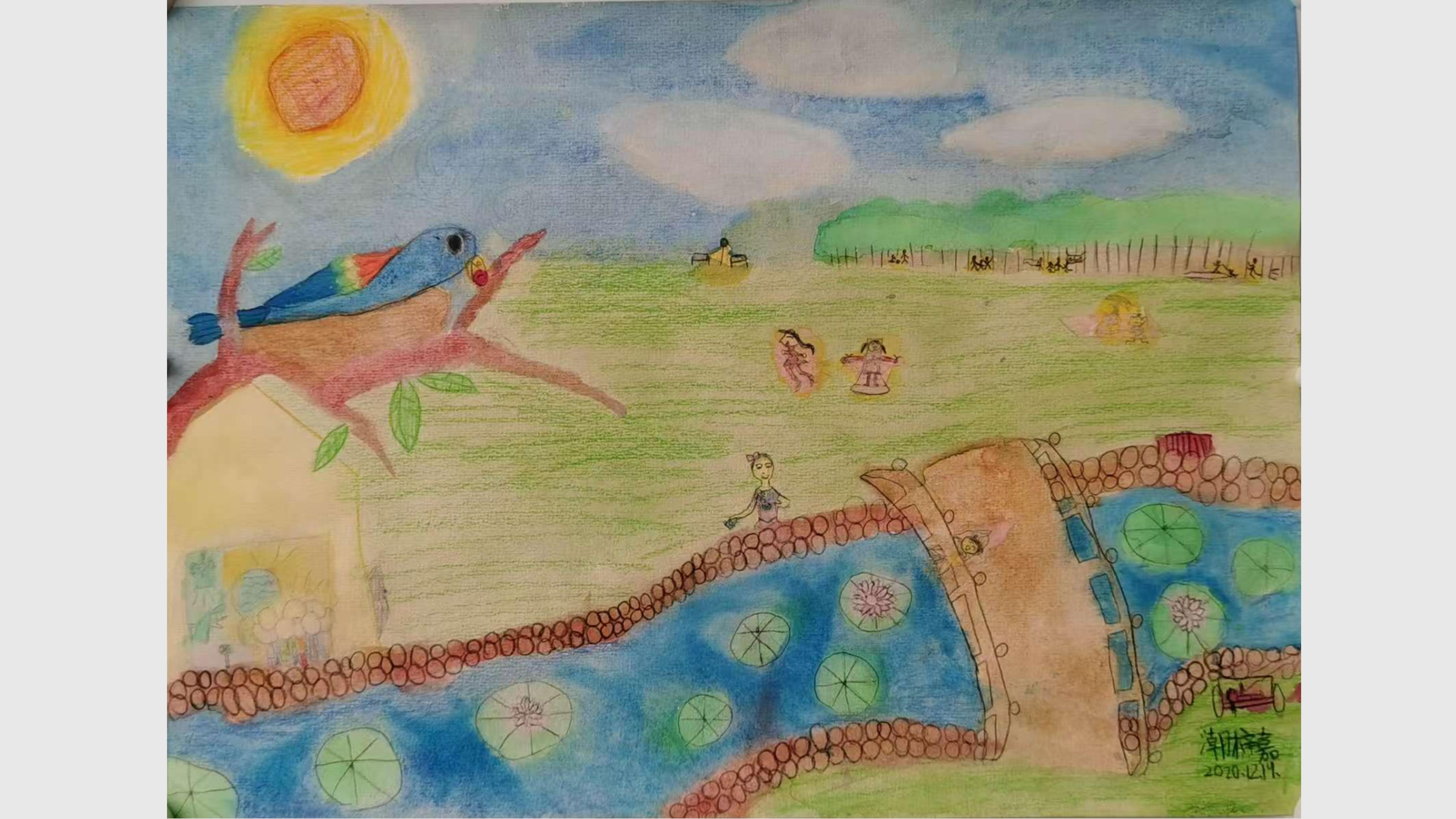 《水彩创作》潮梓嘉