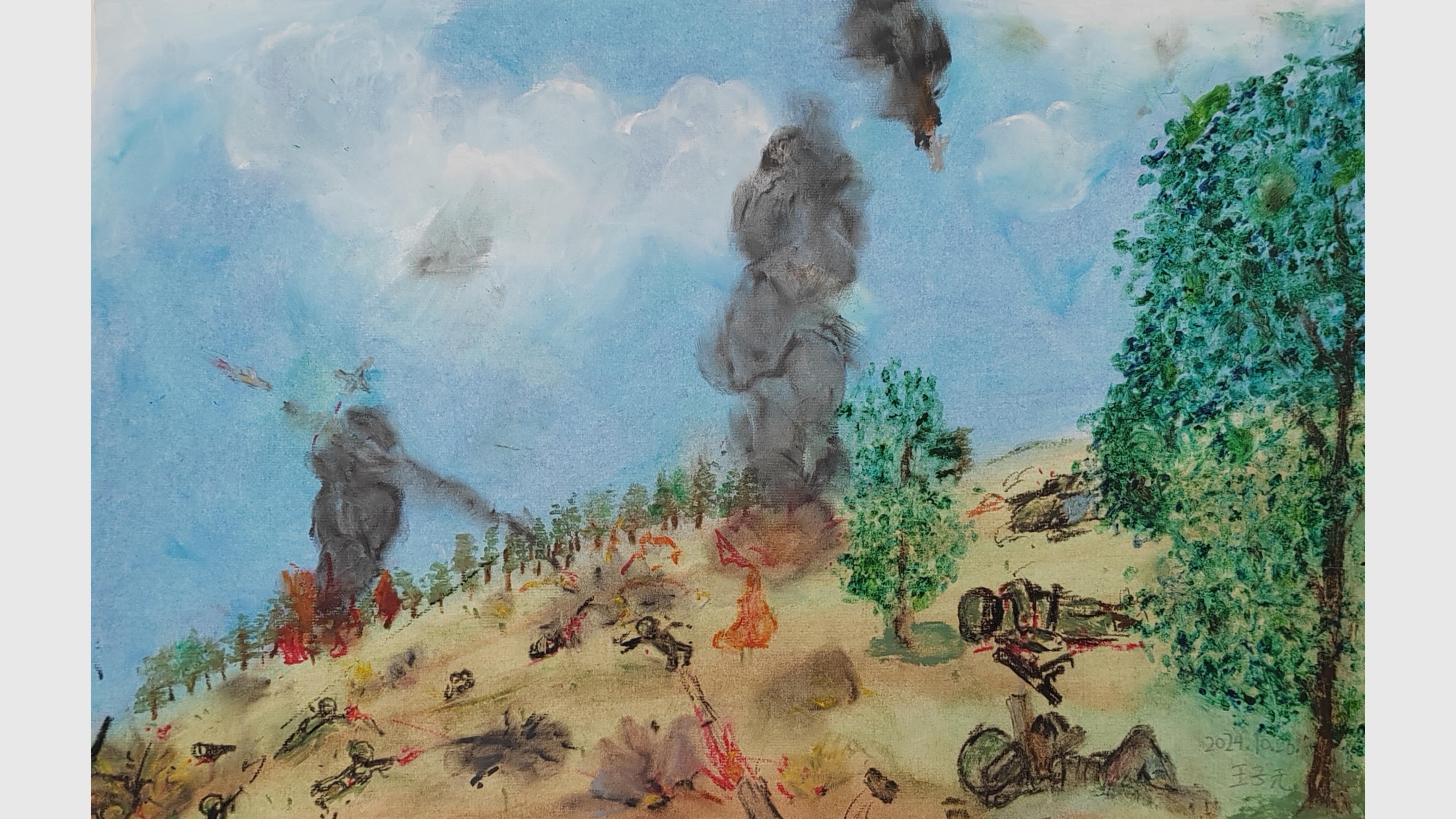 《油画棒创作》王子元