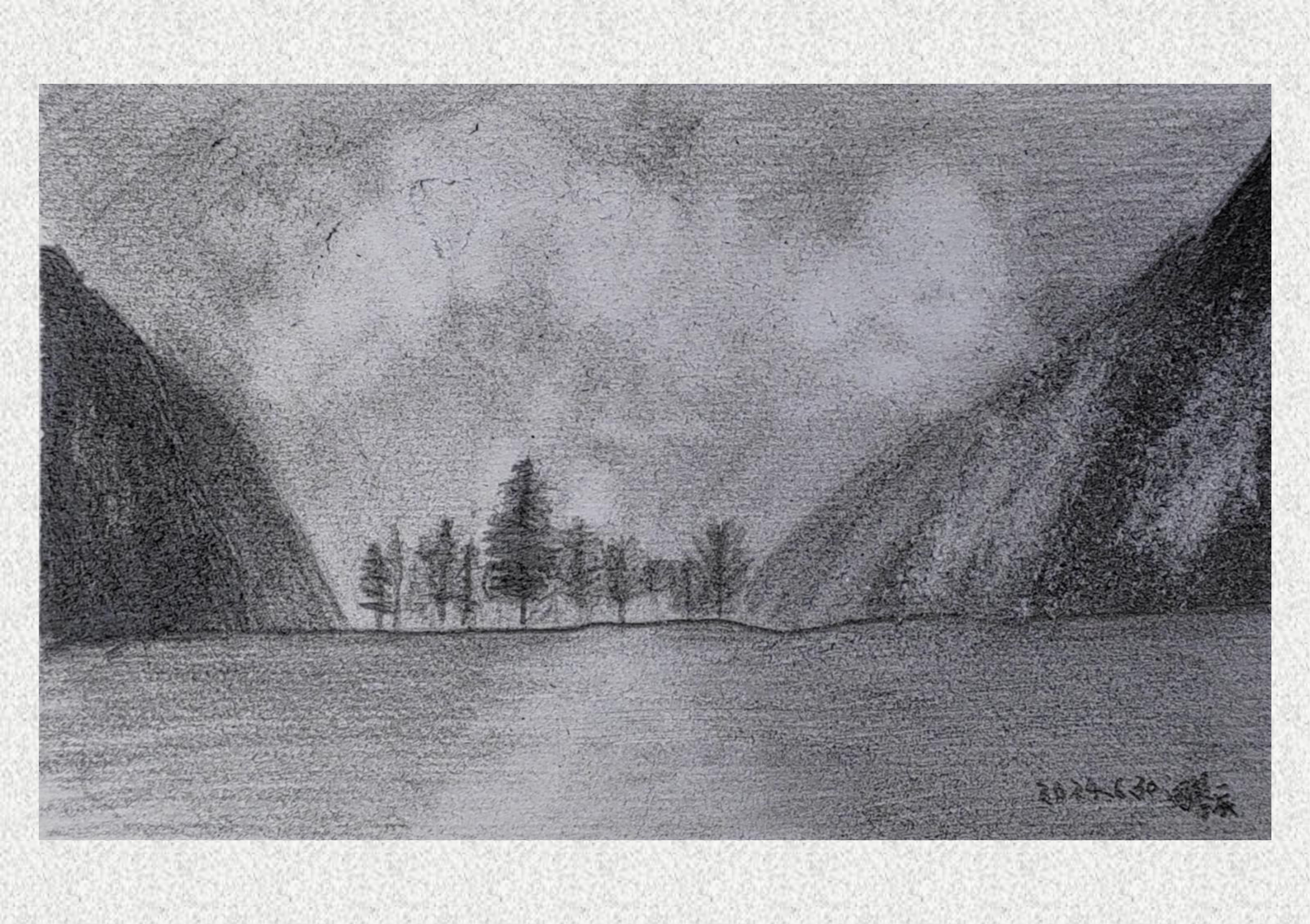 《毕棚沟-素描写生》阙馨辰