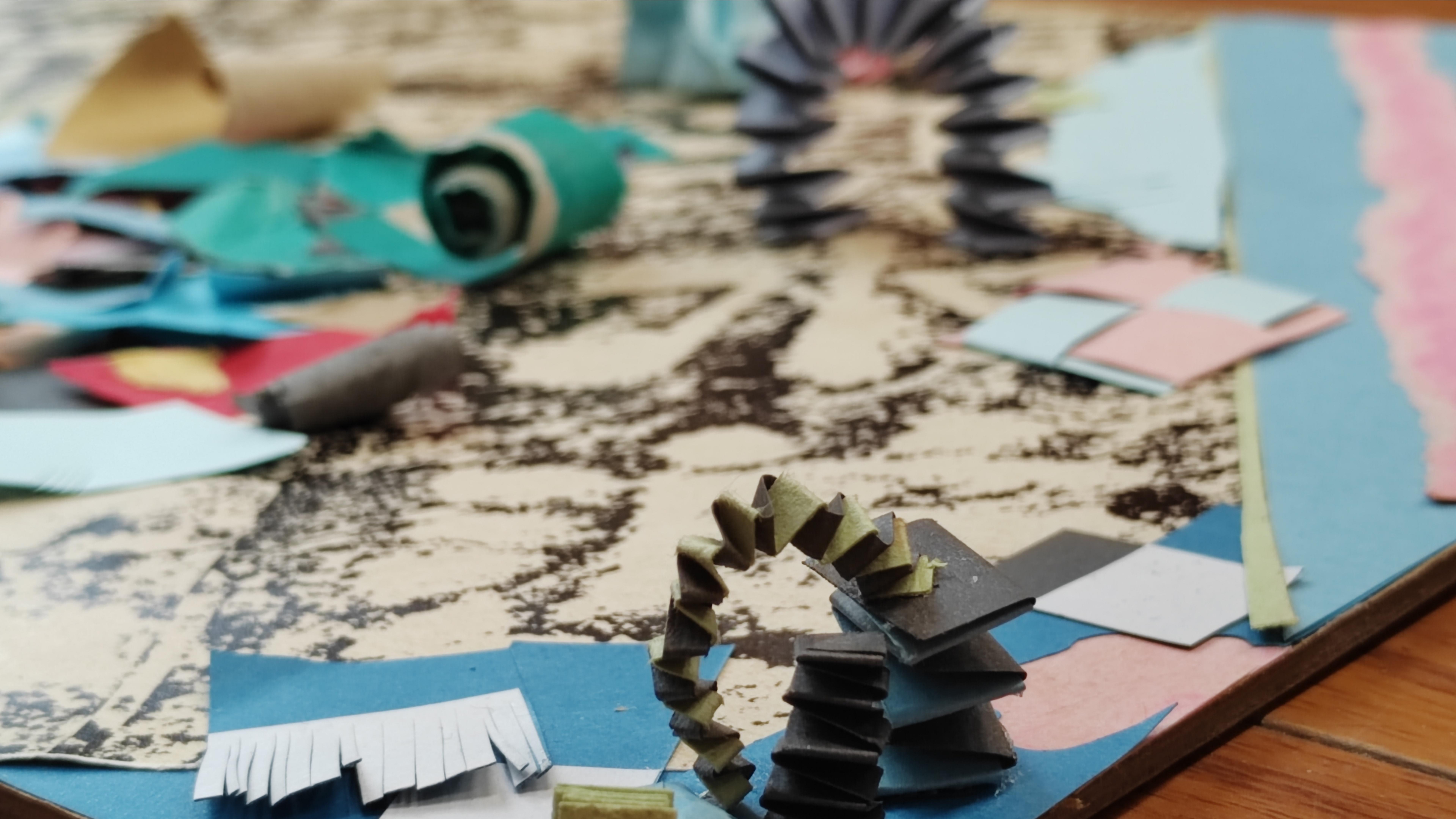 综合材料—局部赏析